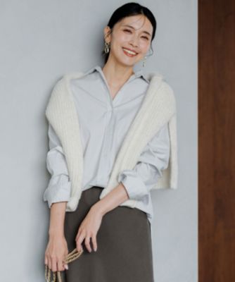 集英社HAPPY PLUS STORE23区（ニジュウサンク）/【洗える】CANCLINI ベーシック シャツ
