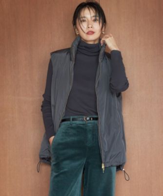 完売　2023年　23区 S　【洗える】中綿 パティング ベスト　¥29,700 23区(ニジュウサンク)の【洗える】中綿 パティング ベスト通販