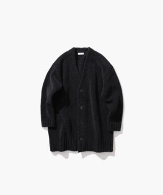 ATON WOOL MOLE | オーバーサイズカーディガン