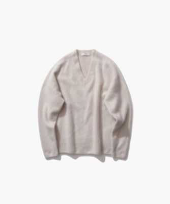 ATON(エイトン)のROYAL FUR CASHMERE | Vネックセーター通販 | 集英社