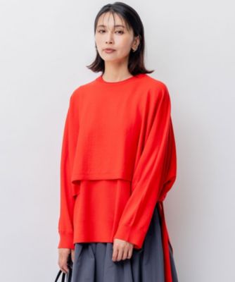 23区(ニジュウサンク)の【洗える】ツインニットクロップド