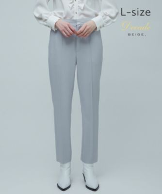 BEIGE  クロップドパンツ BEIGE，(ベイジ)の【L-size】CORBY / クロップドパンツ通販