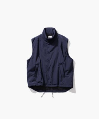 ATON TECHNO COTTON | リサイクルウールパテッドベスト - UNISEX