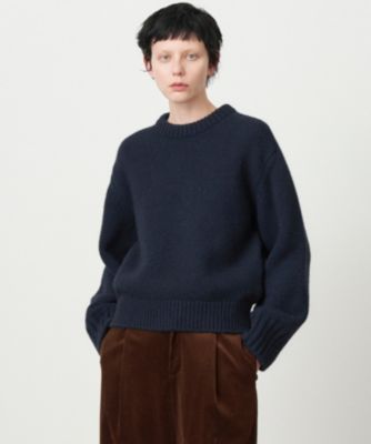 ATON(エイトン)のYAK WOOL | モックネックセーター通販 | mirabella