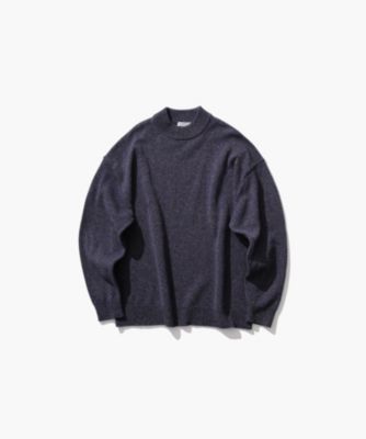 ATON(エイトン)のWOOL MOULINE | モックネックセーター - UNISEX通販