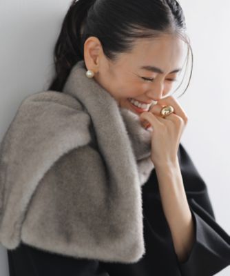 23区　新品　フェイクファー ティペット 23区(ニジュウサンク)のフェイクファー ティペット通販 | 集英社
