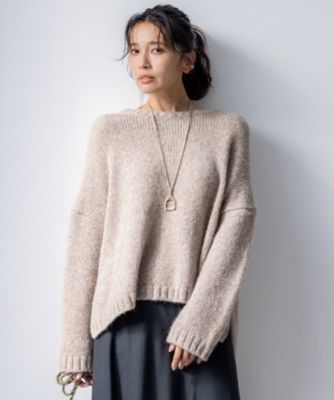 23区 L(ニジュウサンク エル)の【滝沢眞規子さん着用】ベビーアルパカ