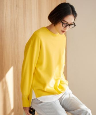 WEB&一部店舗限定】スムージーカラー ニット / 自由区 S