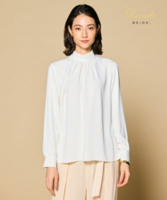 ベイジ　BEIGE, 　6　 ボウタイロングスリーブブラウス EVA 洗える】EVA / ボウタイロングスリーブブラウス （シャツ
