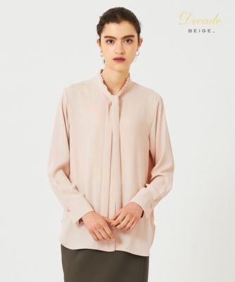 BEIGE，(ベイジ)の【洗える】EVA / ボウタイロングスリーブ