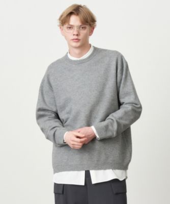 ATON(エイトン)のFINE WOOL MELTON | クルーネックセーター - UNISEX