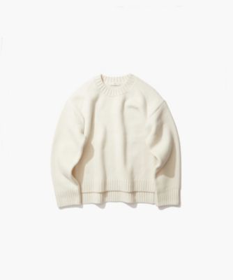 ATON COOMA LAMBS WOOL | クルーネックセーター