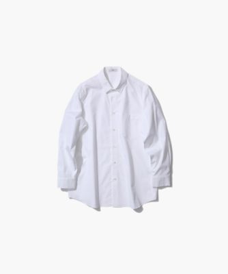 8,100円【新品未使用】ATON SUVIN BROAD スタンダードシャツ UNISEX