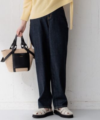 集英社HAPPY PLUS STORE23区（ニジュウサンク）/【CLASSY.6月号掲載/洗える】23区DENIM コクーンシルエット パンツ
