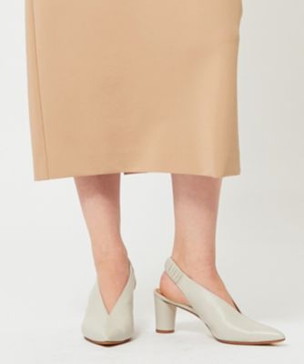 ＜集英社＞ BEIGE(ベイジ)/【一部店舗限定】HENRI EN VIRGO / MONIKA バックストラップパンプス