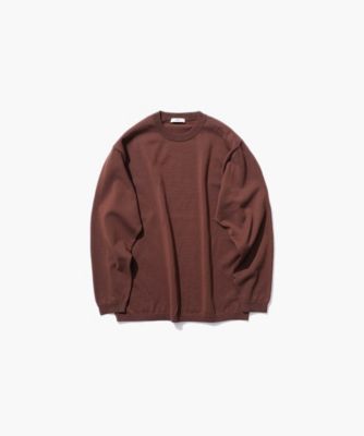 集英社HAPPY PLUS STOREATON（エイトン）/NATURAL DYED ORGANIC | クルーネックセーター - UNISEX