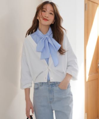 集英社HAPPY PLUS STOREany SiS（エニィスィス）/【洗える】コクーンシルエット カーディガン