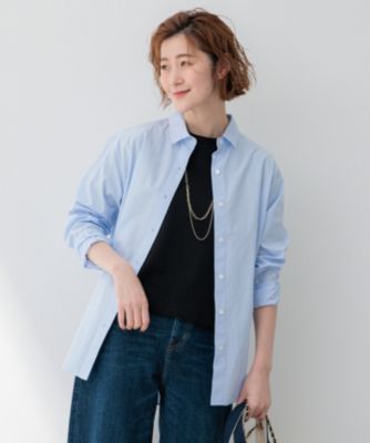 集英社HAPPY PLUS STORE23区（ニジュウサンク）/【Oggi4月号掲載/洗える】CANCLINI ベーシック シャツ