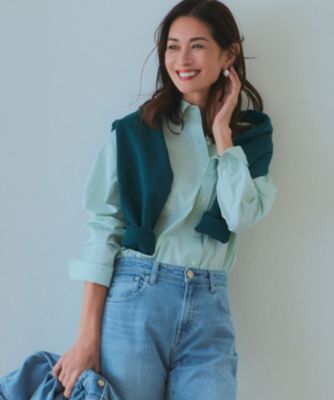 洗える】CANCLINI ベーシック シャツ（シャツ/ブラウス）｜23区