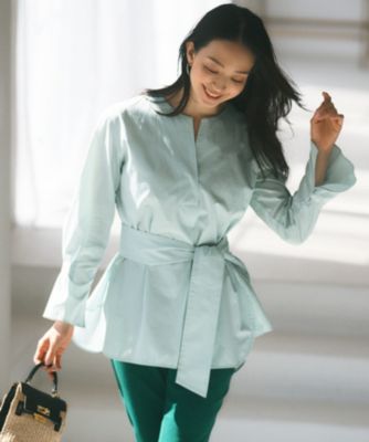 美品 HERNO ワンピース ストライプ 水色 48 XL相当 美品 HERNO ワンピース ストライプ 水色 48 XL相当（美品 HERNO