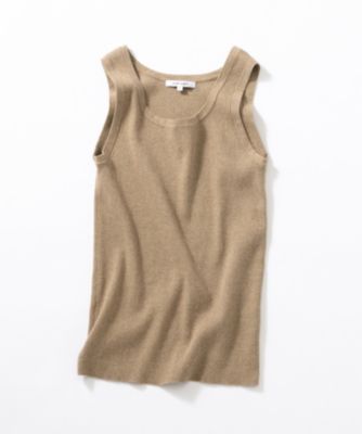 23区 L(ニジュウサンク エル)の【CLASSY.掲載】コットンリブ タンク