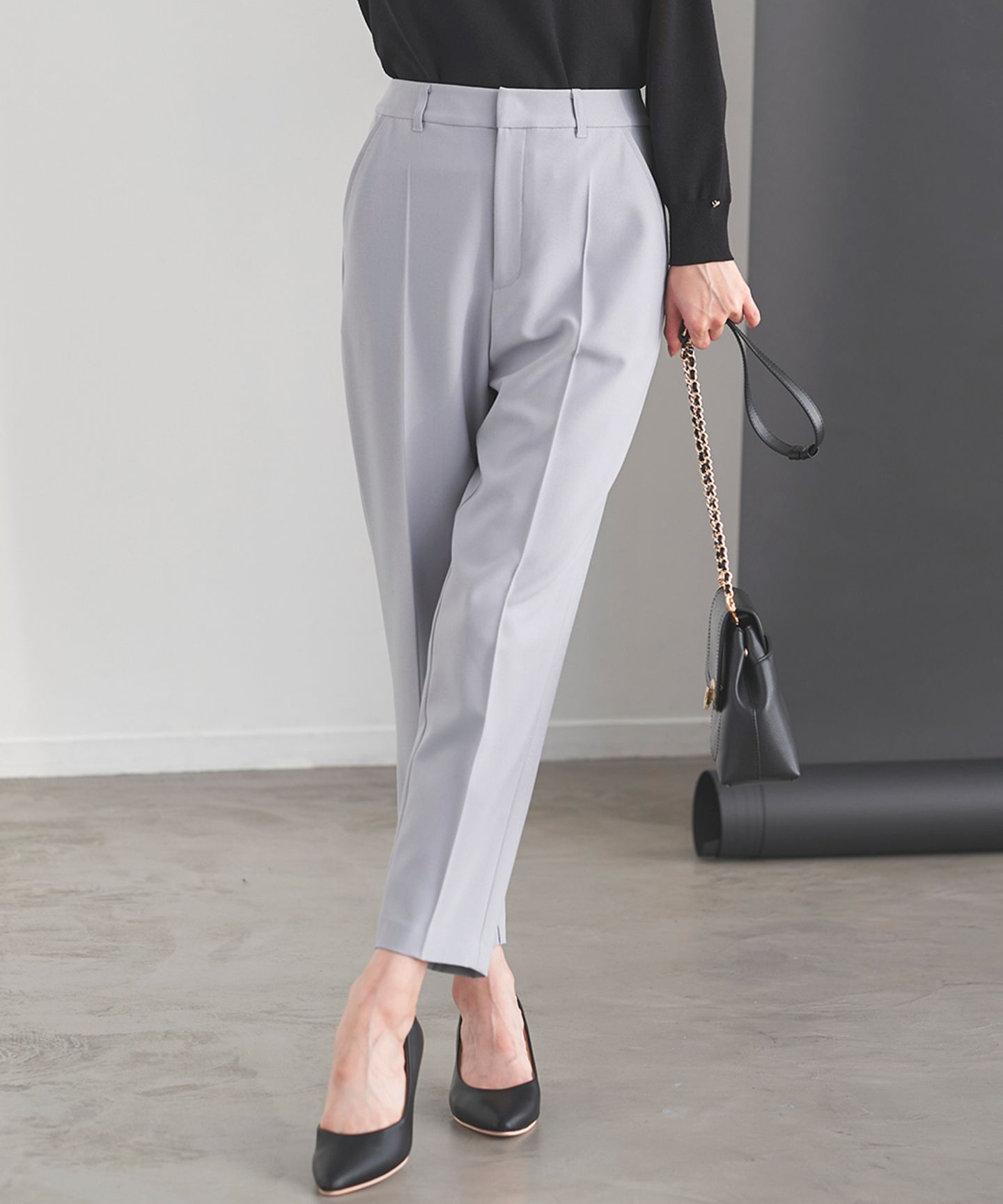 ANY SIS(エニィスィス)/【洗える】褒めらレディテーパード パンツ