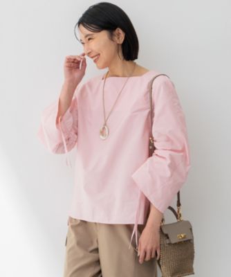 集英社HAPPY PLUS STORE23区（ニジュウサンク）/【Oggi4月号掲載/洗える】CANCLINI デザインスリーブ ブラウス