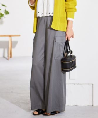 自由区(ジユウク)の【洗える】テンセルツィルカーゴ パンツ通販