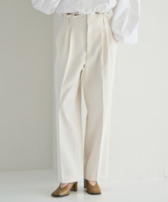 Newans(ハッシュニュアンス)のハイウエスト2タックパンツ通販 | LEE  