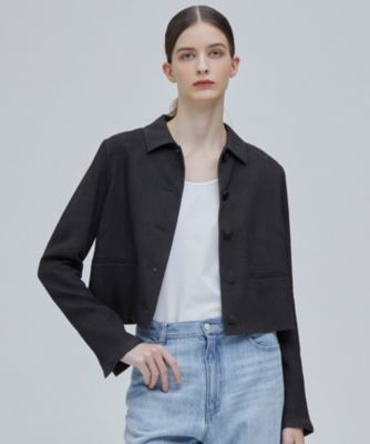 未使用タグ付き】BEIGE, PAUL ショートジャケット リネン混