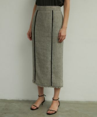 集英社HAPPY PLUS STOREBEIGE，（ベイジ）/BABETTE / Iラインスカート