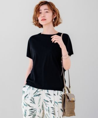 集英社HAPPY PLUS STORE23区 S（ニジュウサンク エス）/【新色追加/VERY5月号掲載】レーヨンポリエステルストレッチ プルオーバー ニット