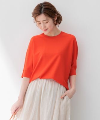 集英社HAPPY PLUS STORE23区（ニジュウサンク）/【洗える】レーヨンポリエステルストレッチ ドルマン ニット