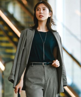 【未使用級】マッキントッシュ スーツ レーヨン ストレッチ フレアスカート 36 未使用級】マッキントッシュ スーツ レーヨン ストレッチ フレア