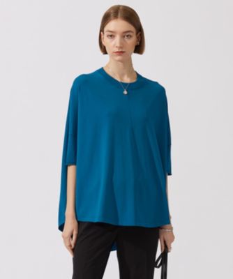 【接触冷感UVカット洗える】 ヴィスコースナイロンハイゲージ 半袖プルオーバー ICB(アイシービー)の【新色追加・接触冷感・UVカット・洗える】 ヴィス