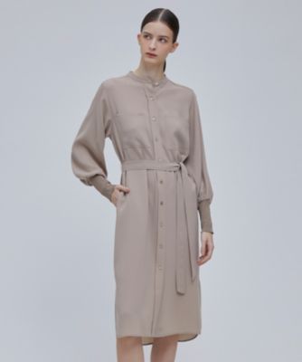 集英社HAPPY PLUS STOREBEIGE，（ベイジ）/FLEUR / シャツドレス