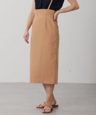美品　BEIGE ベージ　Iライン　レーススカート ブラウン　4 basementonline_tw-0850