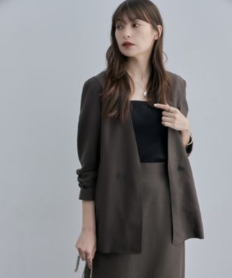 極美品【iCB】アイシービー ラムレザー ノーカラージャケット キルティング trim_ofcrs_itemd01f443e5a2911e
