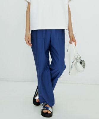 ICB(アイシービー)の【洗える】ワッシャーツイル ワイドストレート  