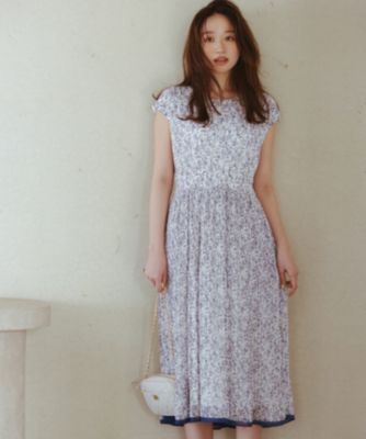any SiS(エニィスィス)の【洗える】フラワープリーツ ワンピース通販 