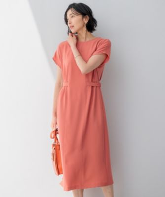 集英社HAPPY PLUS STORE23区（ニジュウサンク）/【撥水加工/洗える】キューティクルストレッチツイル ワンピース