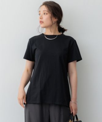 集英社HAPPY PLUS STORE23区 S（ニジュウサンク エス）/【SLOW/一部店舗限定】MVSコットン バックデザイン Tシャツ