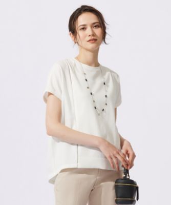 集英社HAPPY PLUS STORE自由区（ジユウク）/【洗える】ハイブリットレーヨンアムンゼン ブラウス