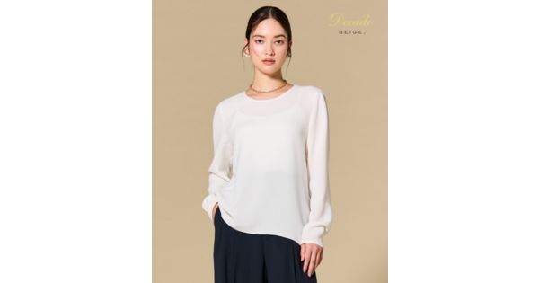 BEIGE，(ベイジ)のSHELBY / ロングスリーブブラウス通販 | 集英社HAPPY