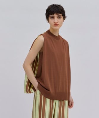 集英社HAPPY PLUS STOREBEIGE，（ベイジ）/【洗える】VALOIS / ドッキングニット