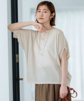 23区S 洗える　シアージレ　32 23区 S(ニジュウサンク エス)の【洗える】シアーTEE通販