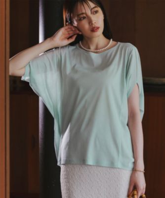 集英社HAPPY PLUS STORE23区 S（ニジュウサンク エス）/【洗える】シアーTEE