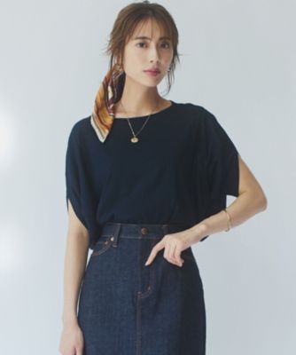 集英社HAPPY PLUS STORE23区 S（ニジュウサンク エス）/【洗える】シアーTEE