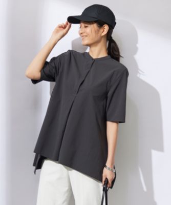 【接触冷感・UVカット・洗える】ヴィンテージスパンブロード バンドカラーブラウス 楽天市場】【接触冷感・UVカット・洗える】ヴィンテージスパン