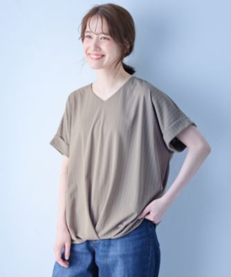 集英社HAPPY PLUS STOREany FAM（エニィファム）/【洗濯機可】カシュクールTシャツ